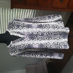 Adrianna Papell snakeskin patterned Blouse